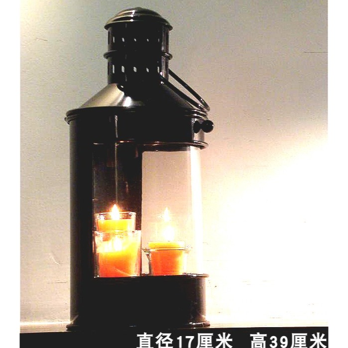 北歐工業懷舊格調風燈地中海美式別墅裝飾酒店戶外露臺馬燈-細節圖4