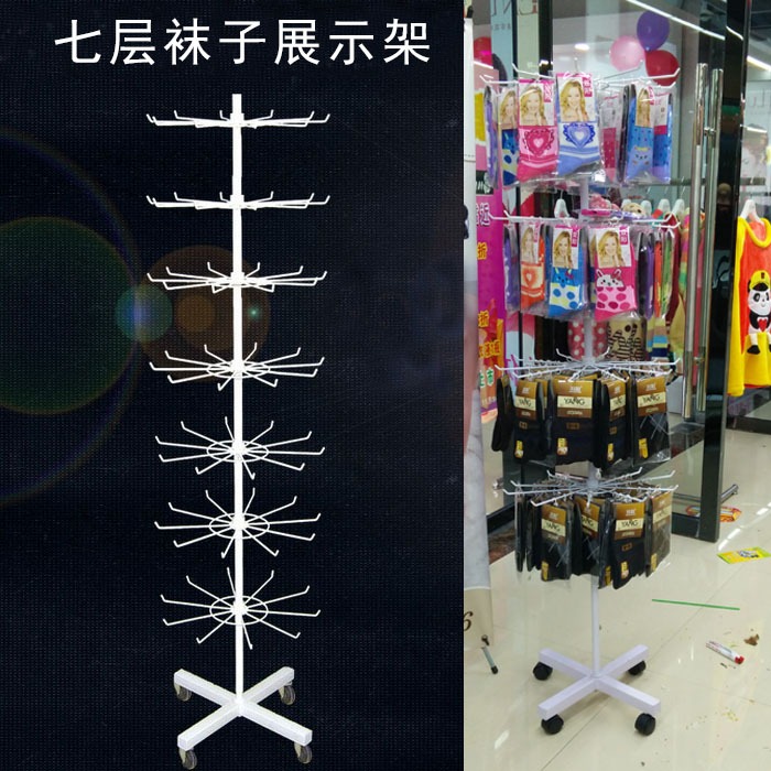 飾品展示架旋轉首飾展架項鏈展示架鑰匙掛架耳環小飾品架子-細節圖3