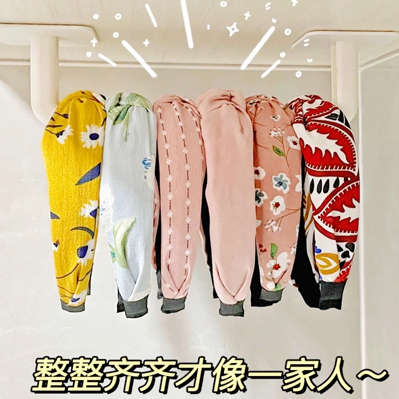 發箍發圈收納架頭花掛墻架子發飾發帶首飾品展示架神器免打孔掛鉤-細節圖3