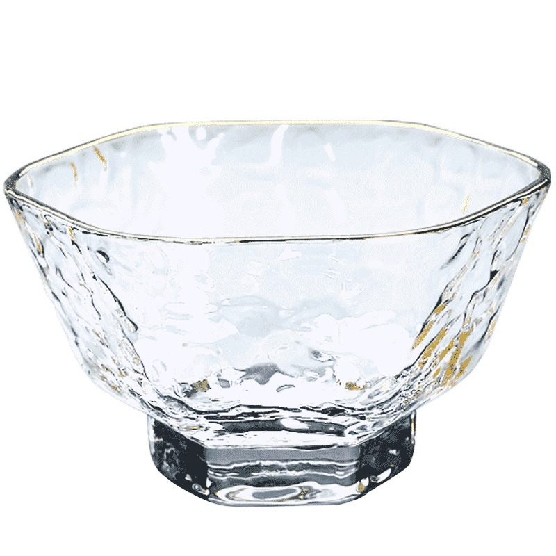 錘目紋茶杯個人專用小茶杯主人杯玻璃功夫茶具泡茶品茗單杯子-細節圖2