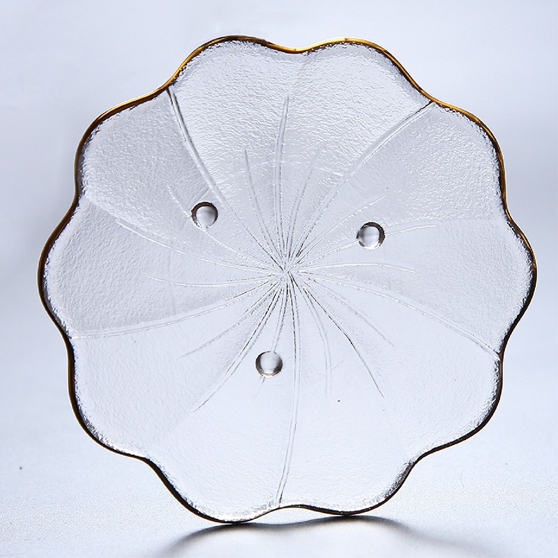 日式玻璃茶杯墊功夫茶具配件大全隔熱杯託茶道六君子零配茶壺墊-細節圖3