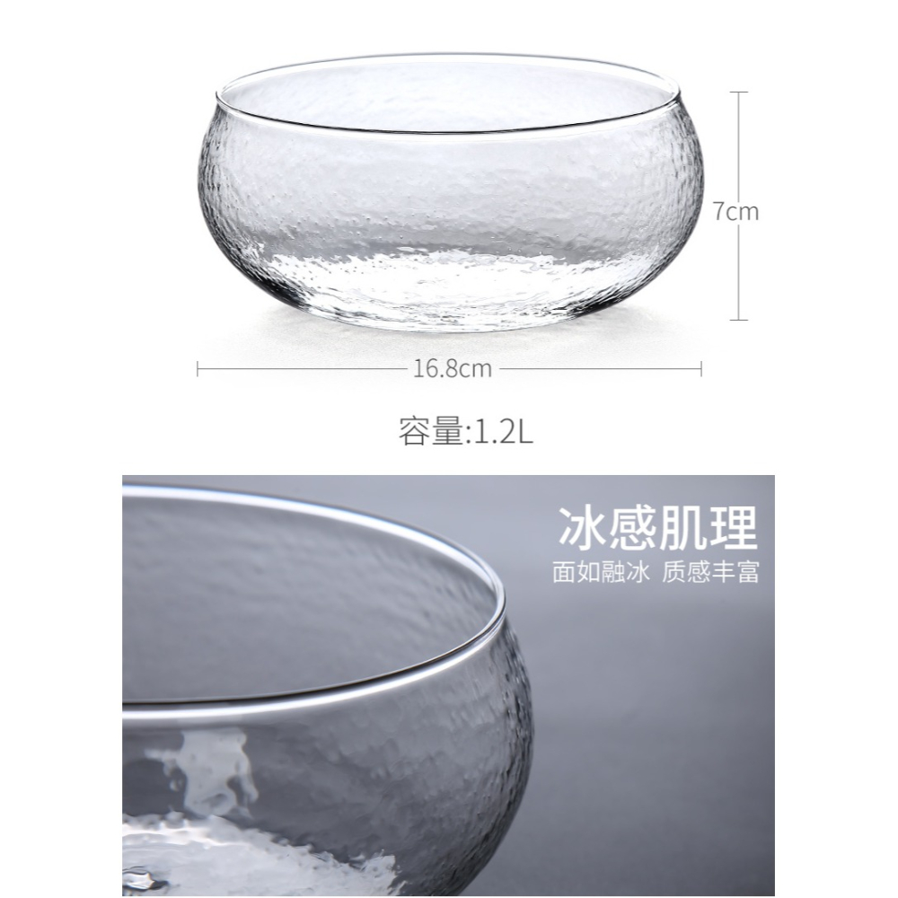 森典 日式錘紋玻璃茶洗筆洗功夫茶具茶道配件洗茶杯碗耐高溫杯洗-細節圖10