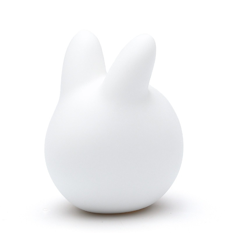 森典兔子茶寵茶盤小擺件白瓷茶道可養茶玩功夫茶具配件可愛生肖兔-細節圖2