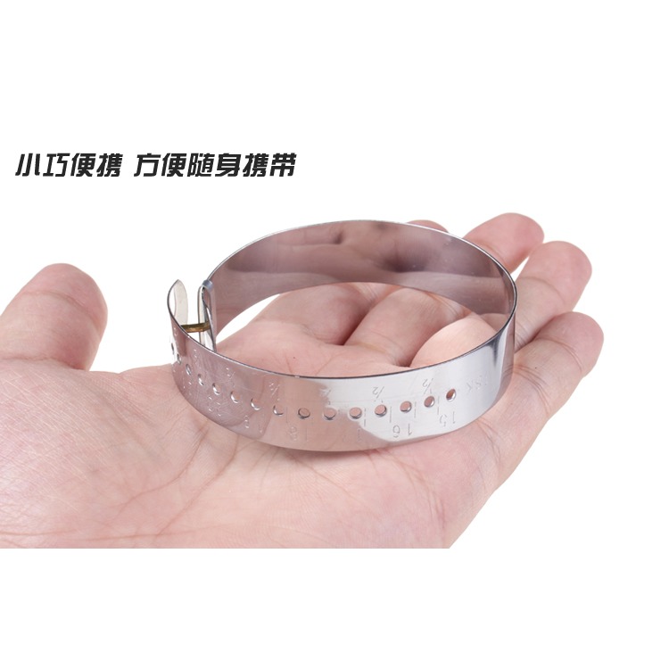 手鐲測量圈 手鐲尺寸測量工具 TSK量?度圈 手腕尺寸測量手環大小-細節圖7