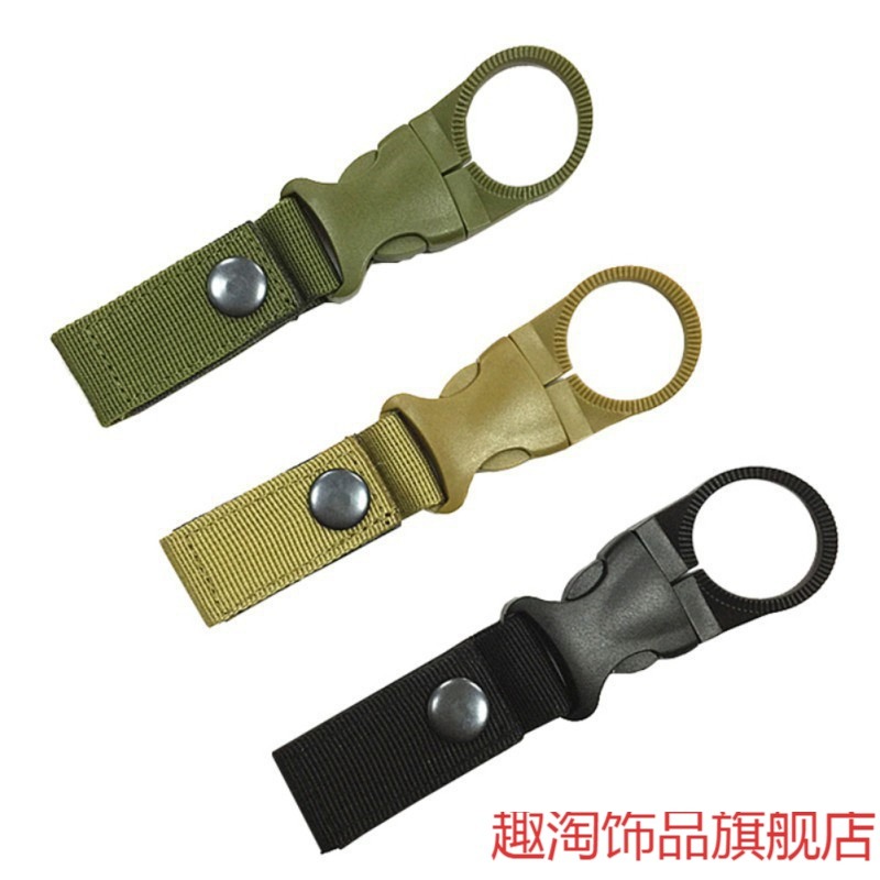 戶外水瓶扣飲料瓶扣礦泉水瓶掛扣鷹嘴鉤鑰匙扣腰帶登山扣揹包掛鉤-細節圖2