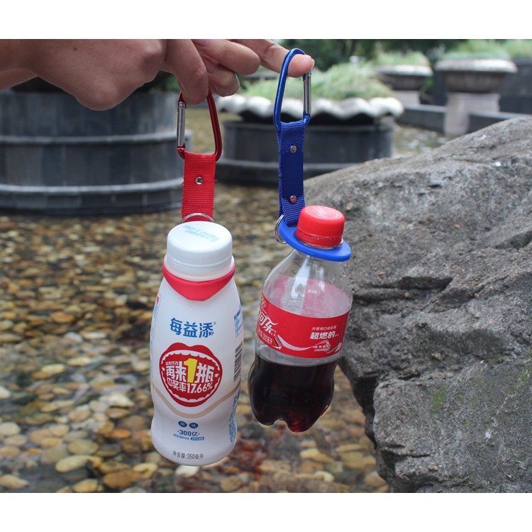 戶外水瓶扣飲料瓶扣礦泉水瓶掛扣鷹嘴鉤鑰匙扣腰帶登山扣揹包掛鉤-細節圖6
