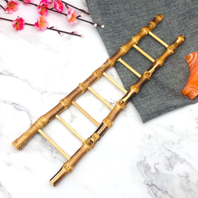 .刺身裝飾品擺件竹編製品擺件竹編製品簸箕竹編農家意境菜擺盤花-細節圖3