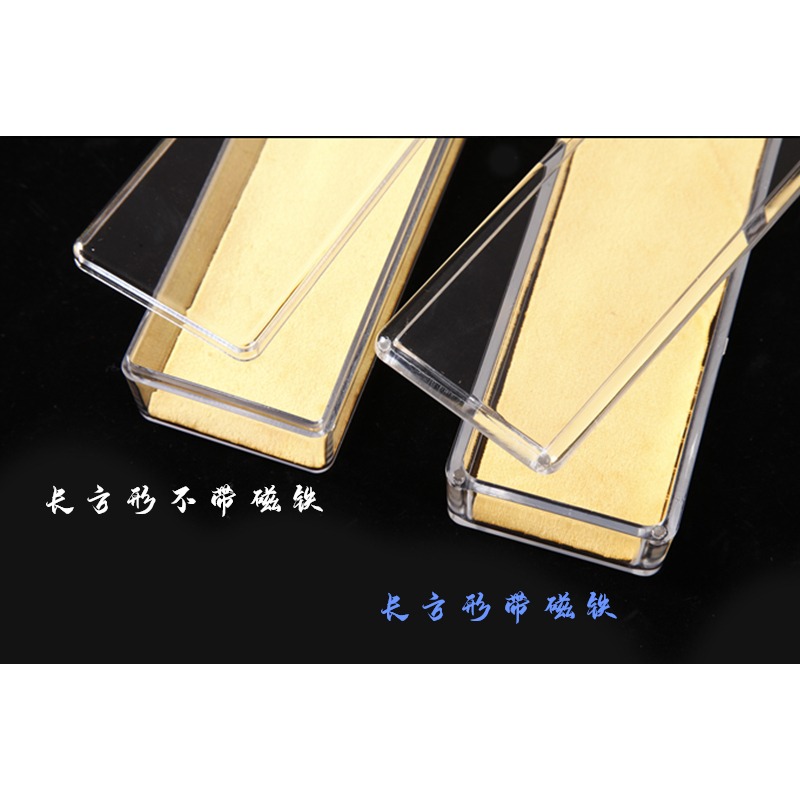亞克力沉香手串佛珠盒子圓形密封透明展示手鐲禮品文玩包裝收納盒-細節圖9