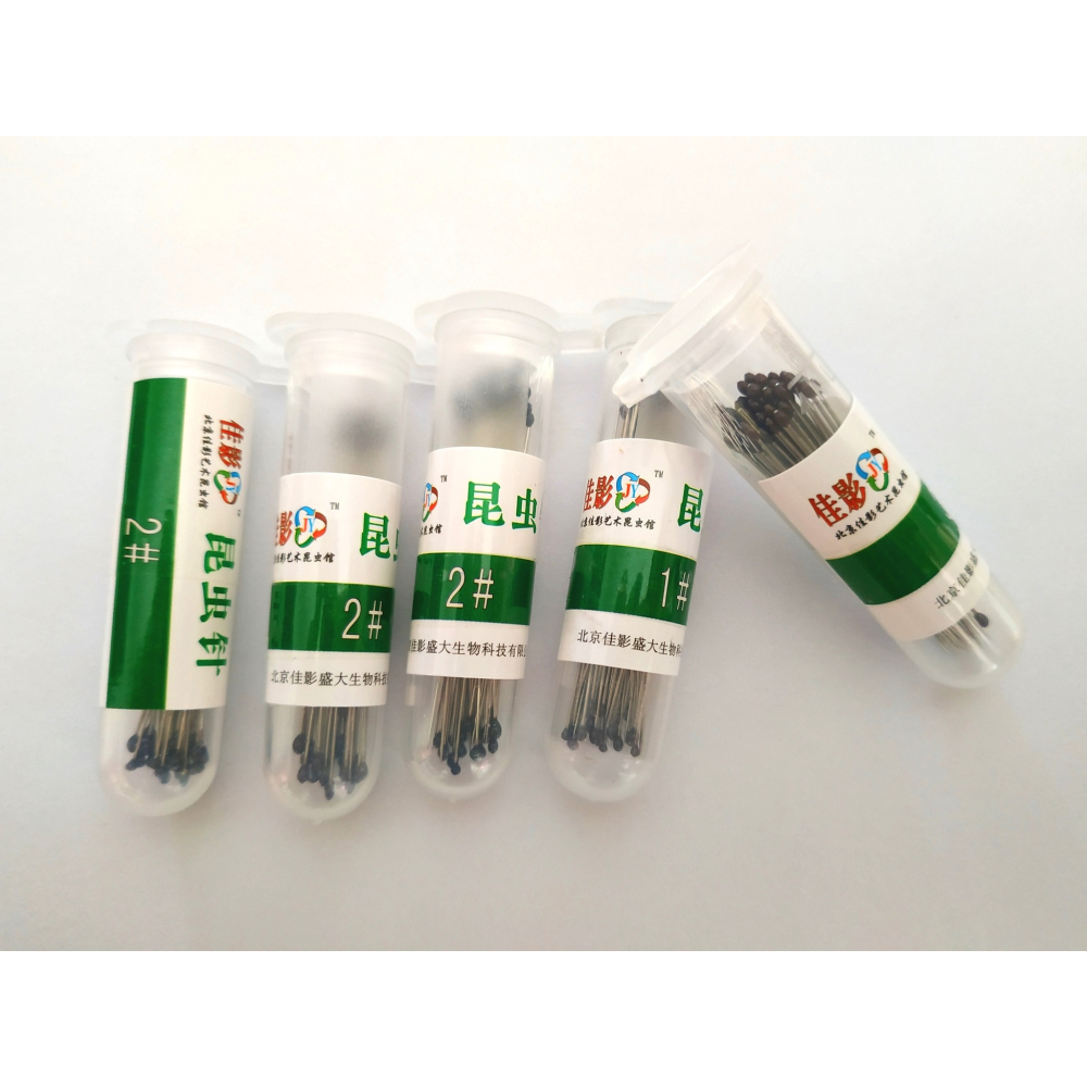包郵00/0/1/2/3/4/5號昆蟲標本針整姿針展翅不銹鋼針插針製作工具-細節圖6