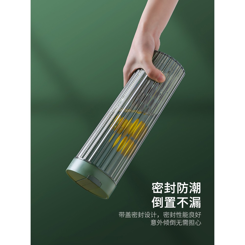 摩登主婦密封罐食品級五穀雜糧收納盒廚房面條儲存罐意麪桶儲物罐-細節圖4