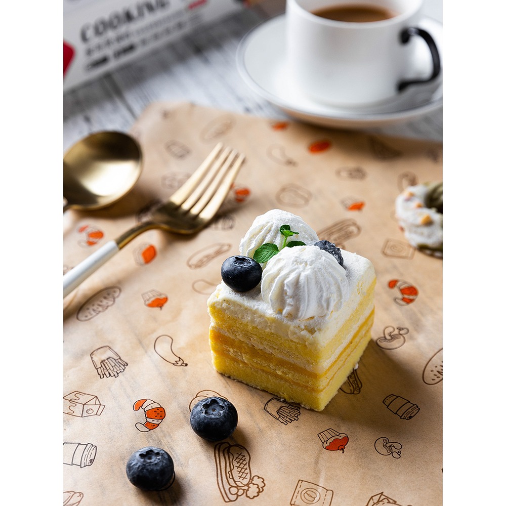 摩登主婦家用硅油三明治漢堡麪包披薩烘焙紙吸油紙烤盤廚房烤箱紙-細節圖2