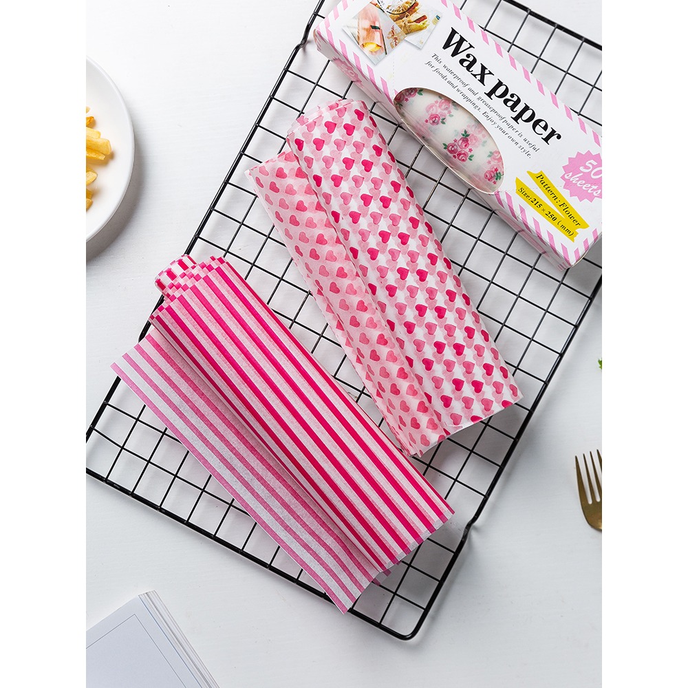 摩登主婦家用硅油三明治漢堡麪包披薩烘焙紙吸油紙烤盤廚房烤箱紙-細節圖3