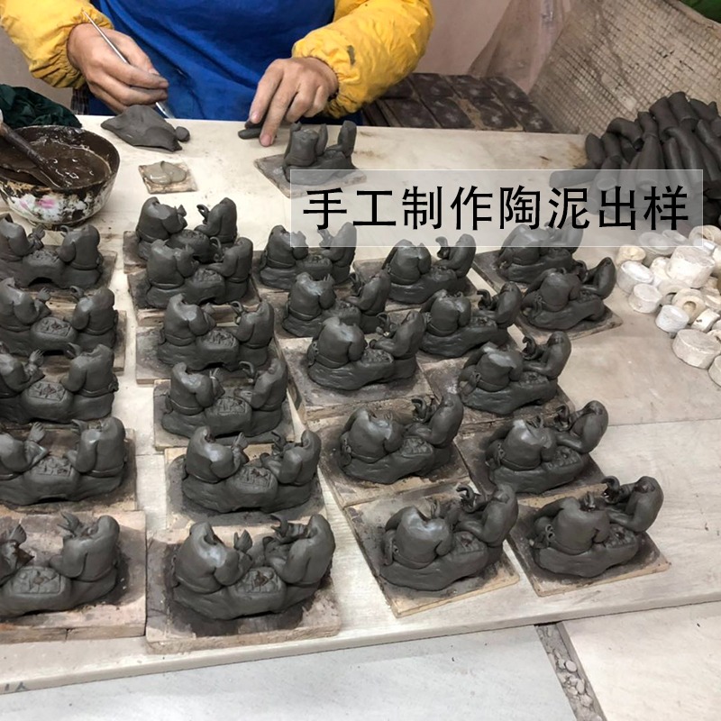 假山擺件配件橋造景小擺件室外魚池裝飾品魚缸水族陶瓷園藝吸水石-細節圖3