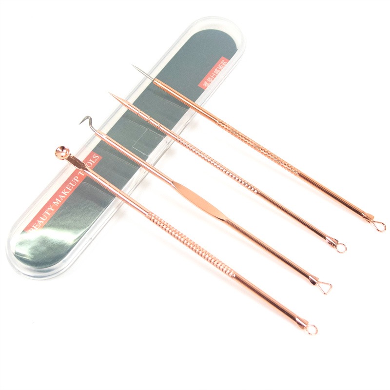 去黑頭工具儀器針和粉刺夾擠壓器扎痘痘的針清理夾子鑷子專業白頭-細節圖5