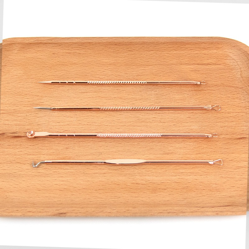 摳痘痘針豆豆針全套 挑痘針排包針 調痘擠豆豆粉刺次針去黑頭工具-細節圖6