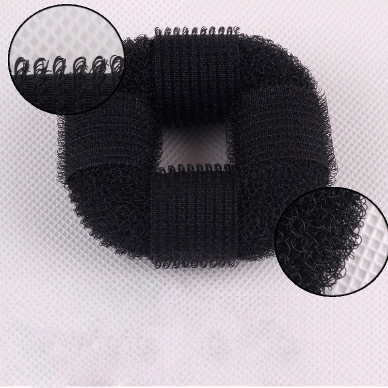 升級款強力自粘神器甜甜圈頭發較少丸子頭盤發工具花苞頭發飾發箍-細節圖4