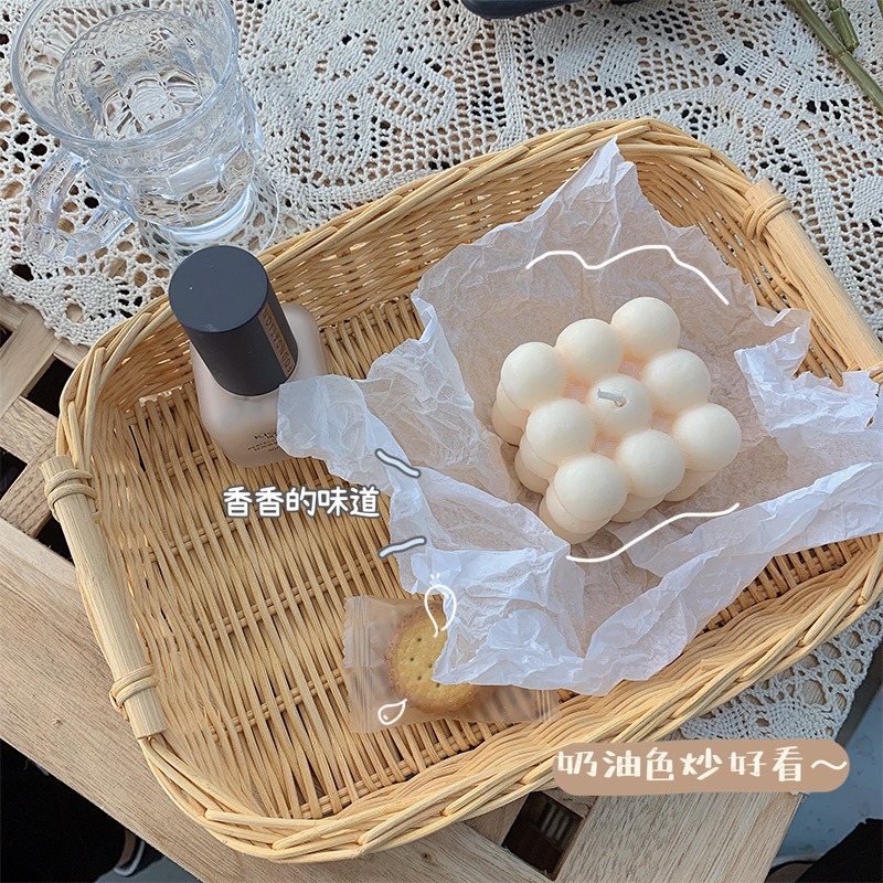 ins北歐風蛋形家居擺件香薰蠟燭伴手禮攝影道具軟裝民宿百搭浪漫-細節圖3