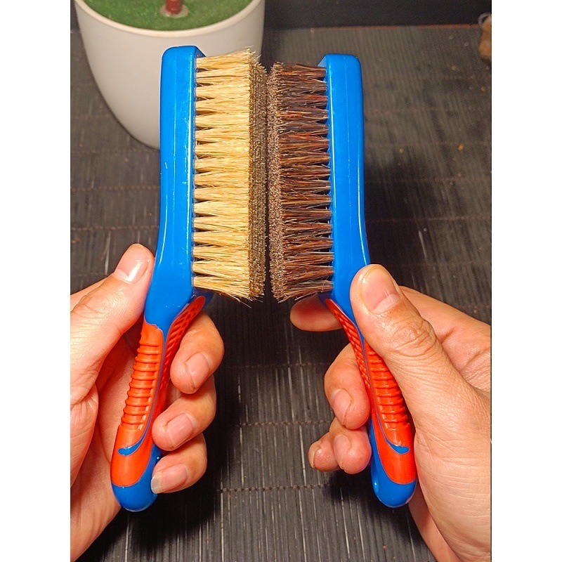 文玩刷豬鬃毛刷特硬納米刷子大小金剛核桃橄欖核清理保養工具套裝-細節圖2