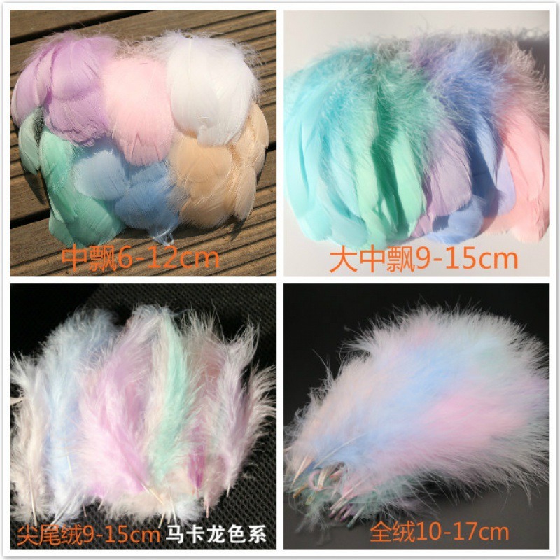 diy手工羽毛捕夢網飾品配件禮品盒填充裝飾材料-細節圖2