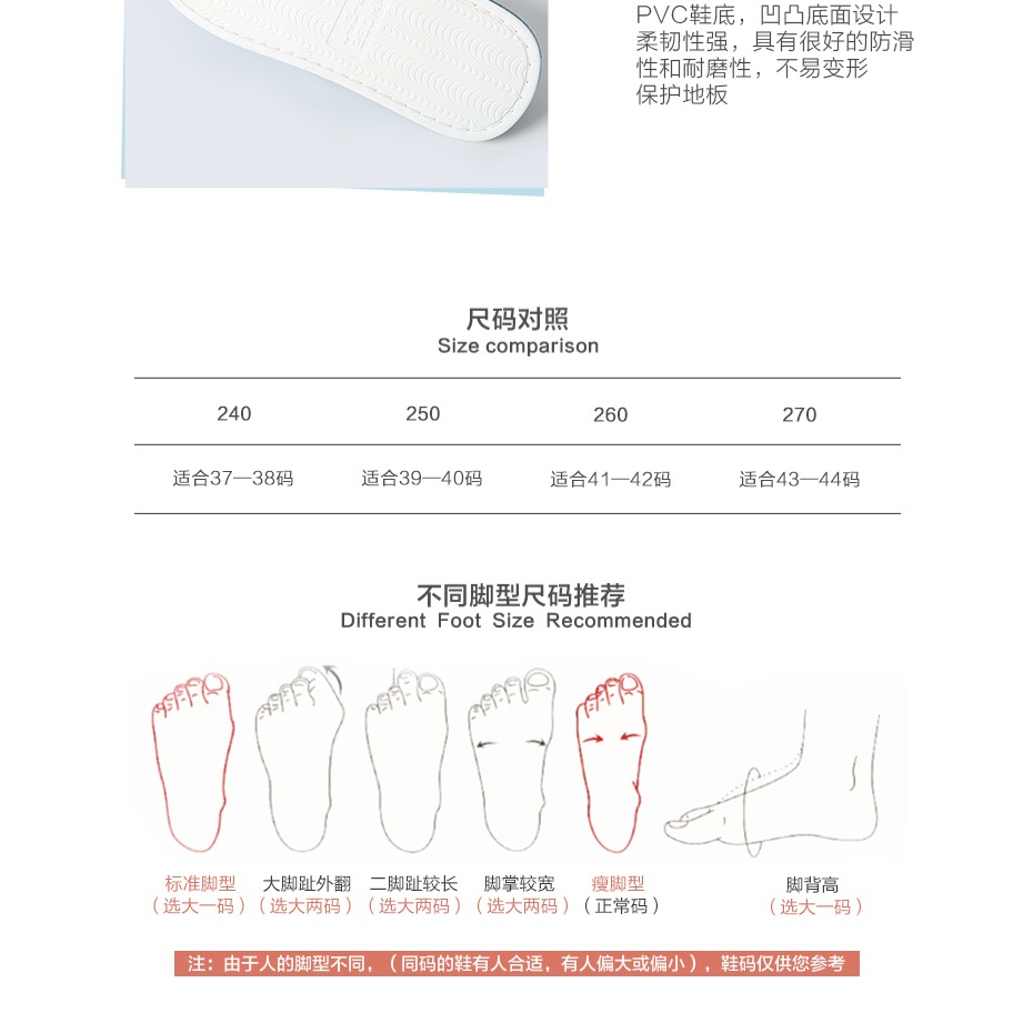 水星家紡悠樂情侶涼感家居拖鞋男女防滑耐磨夏涼拖鞋牀上用品-細節圖10