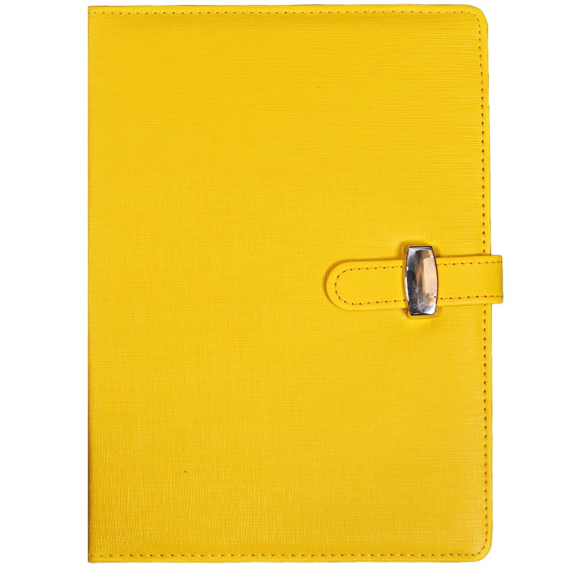 B5 A5皮面活頁本筆記本子可換替芯軟皮插口帶插筆記事本定製LOGO-細節圖5