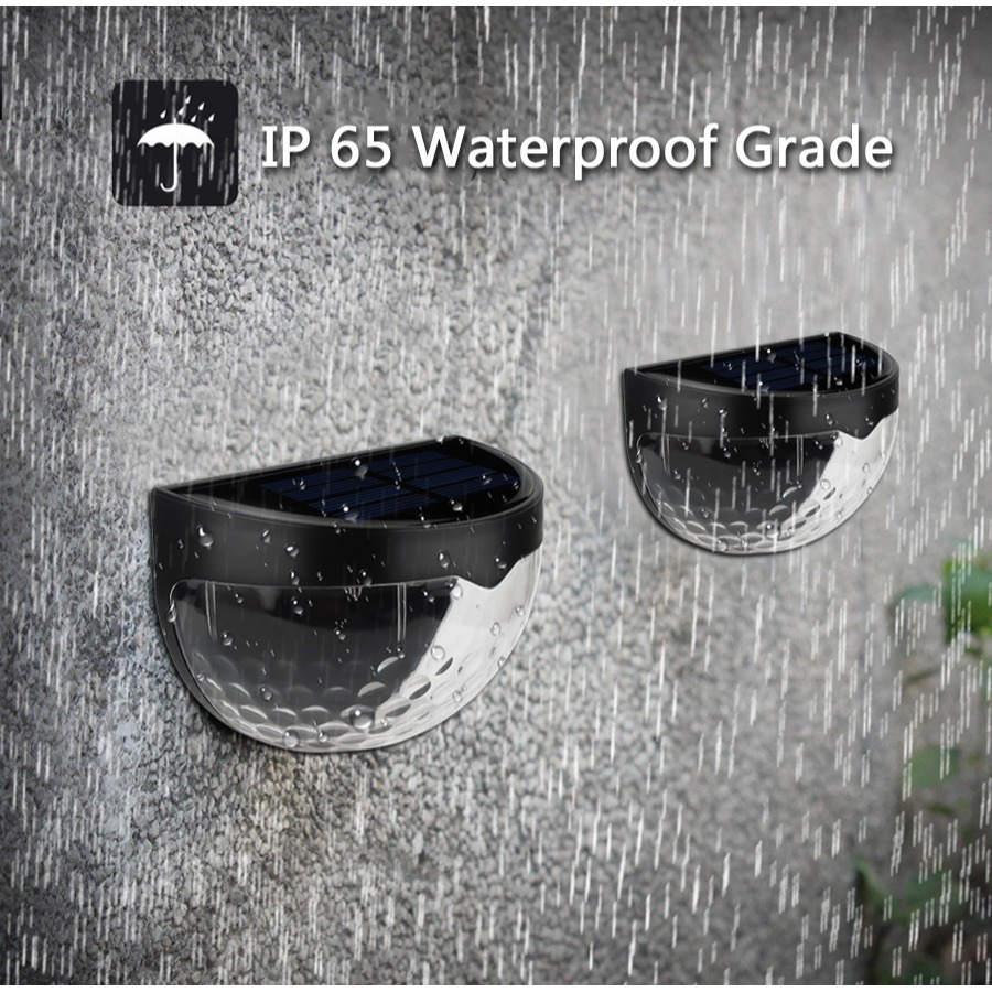 太陽能光影燈庭院子墻壁燈防水花園佈置照明圍墻戶外陽臺室外路燈-細節圖4