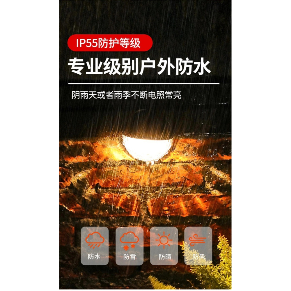 太陽能光影燈庭院子墻壁燈防水花園佈置照明圍墻戶外陽臺室外路燈-細節圖7
