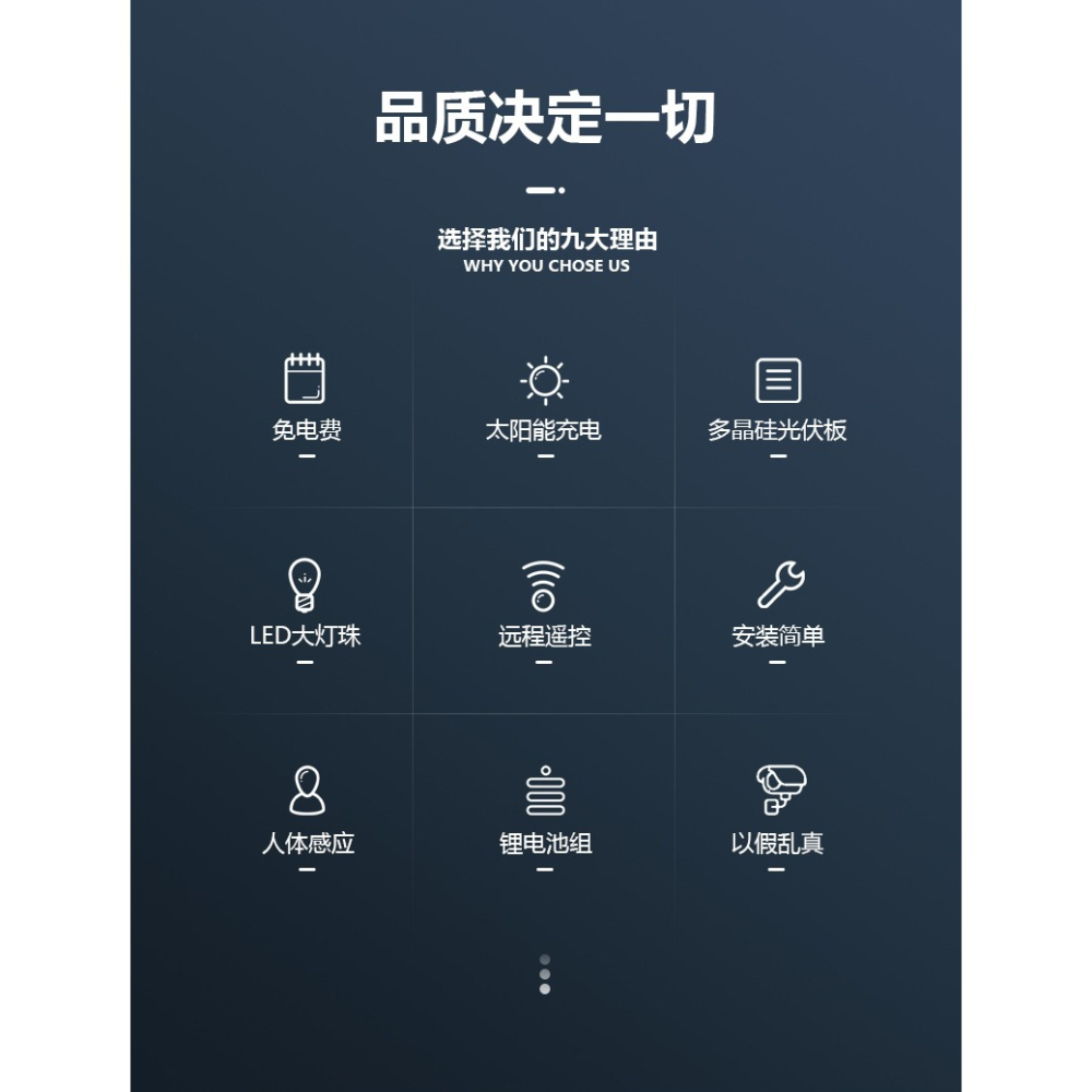 太陽能燈農村門口大功率室內家用超亮庭院感應戶外新款仿真監控燈-細節圖8