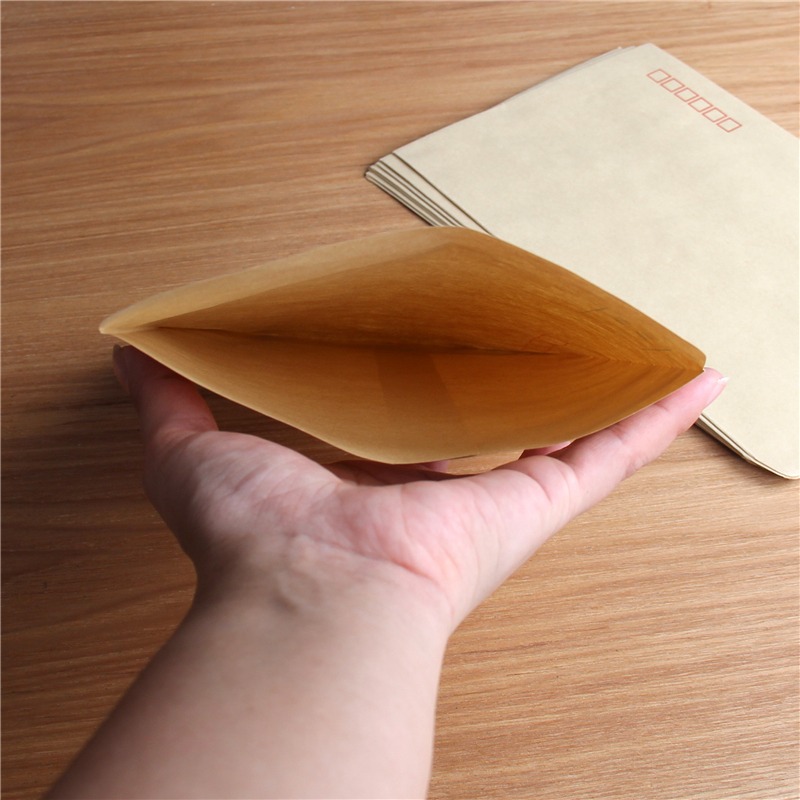 100個a4信封信紙牛皮紙大信封袋發票工資袋5/6/7號郵局標準白色-細節圖4