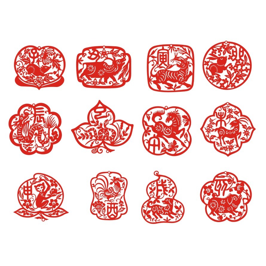 十二生肖屬相金屬書簽中國風流蘇文具外事禮品12生肖不銹鋼-細節圖7