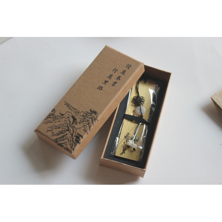 0.8mm加厚黃銅書簽奔馬中國風禮品馬到成功定製可刻字-細節圖3