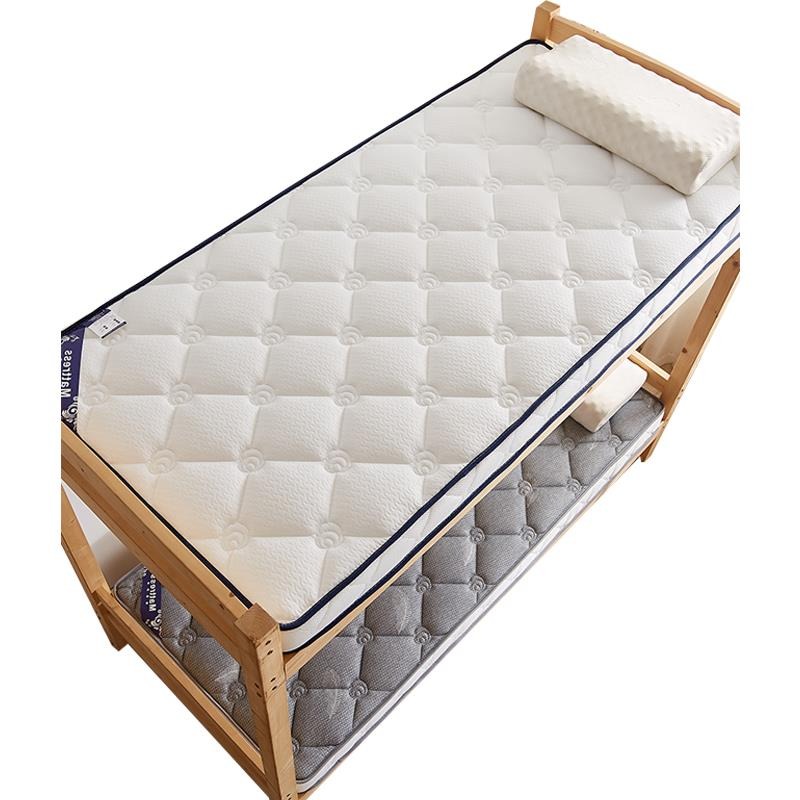 單人乳膠海綿大學生牀墊宿舍專用褥子1米寬2米長單人超軟上下牀-細節圖2