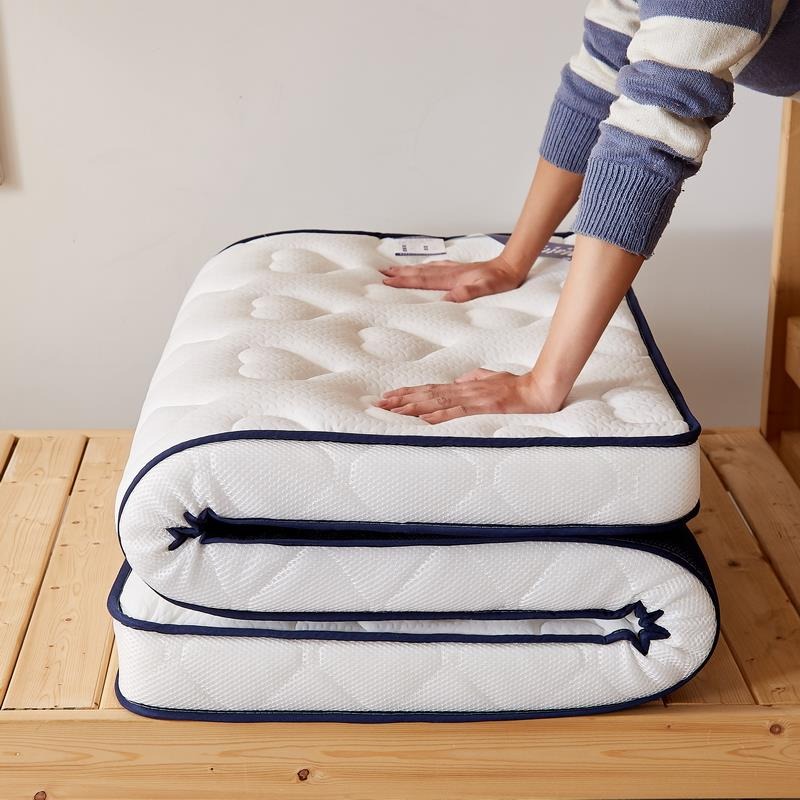 單人乳膠海綿大學生牀墊宿舍專用褥子1米寬2米長單人超軟上下牀-細節圖4