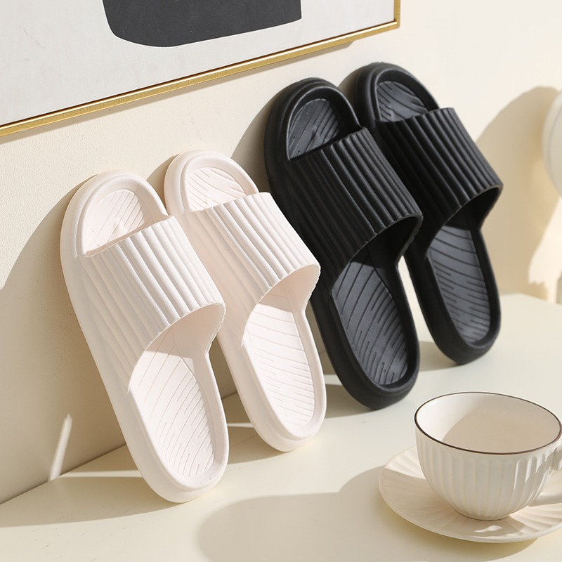 EVA防臭家用拖鞋女夏軟底簡約情侶家居室內浴室洗澡防滑涼拖男士-細節圖2