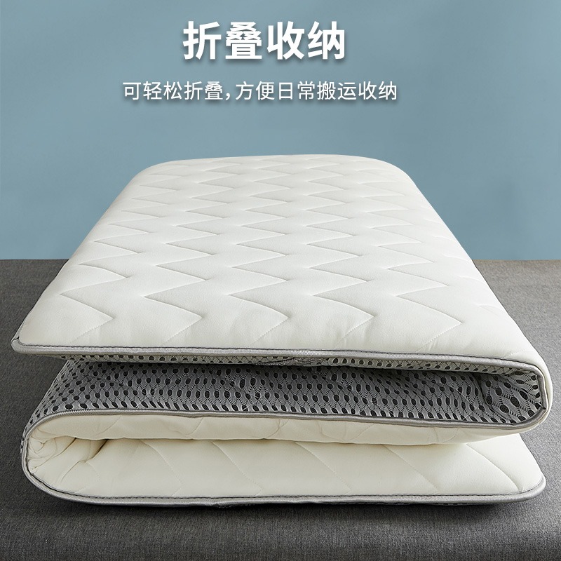 抗菌乳膠牀墊軟墊家用海綿墊榻榻米遮蓋墊被褥子學生宿舍單人專用-細節圖4