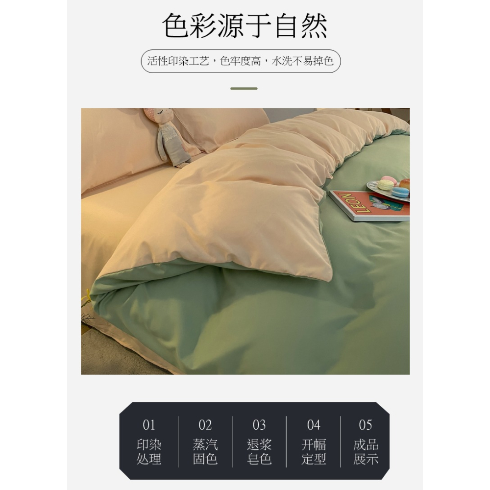 南極人四件套夏季水洗棉牀單被套三件套牀上用品宿舍被罩春秋款-細節圖10