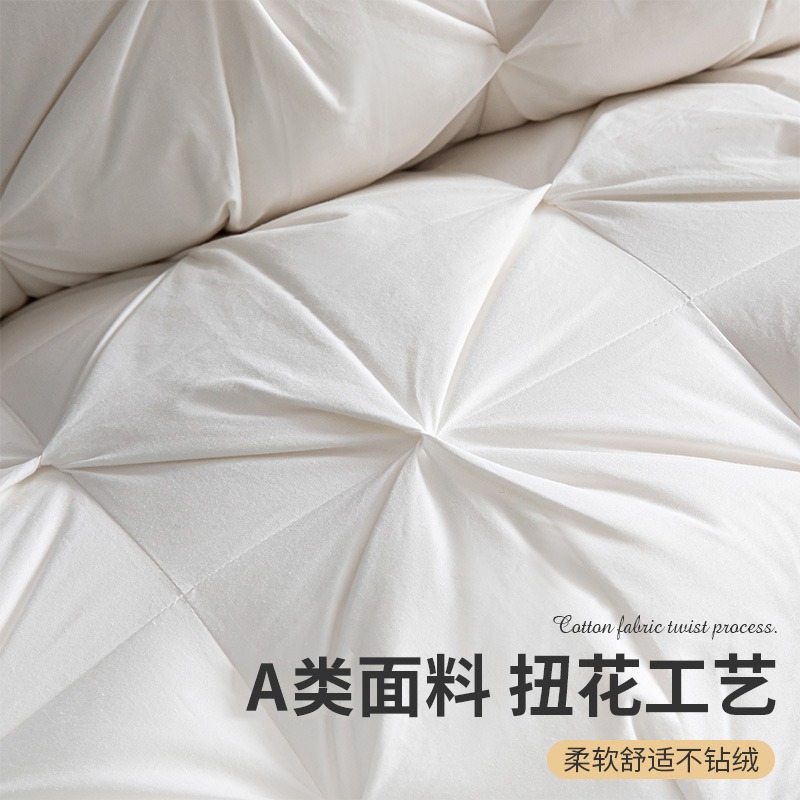 南極人羽絨枕95白鵝絨枕頭家用成人單人整頭五星級酒店枕芯一對裝-細節圖5