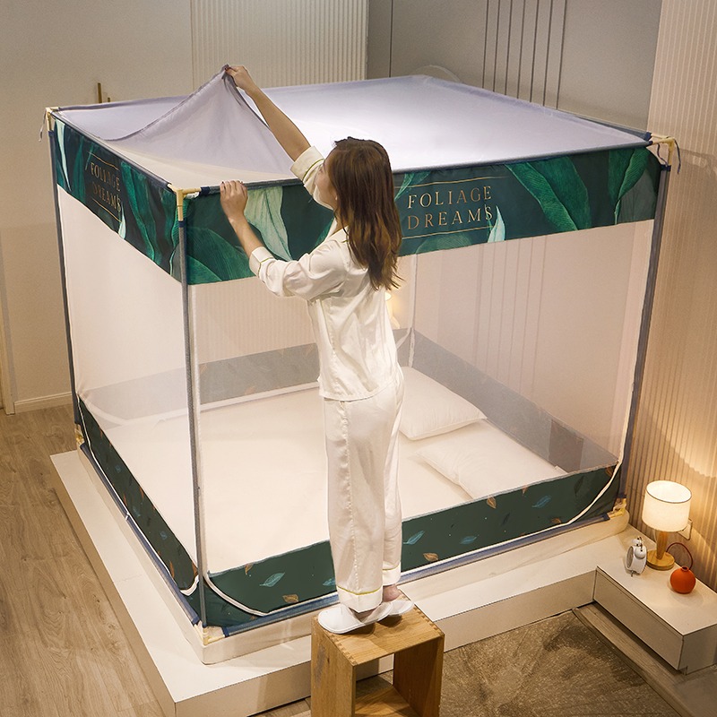 南極人坐牀蚊帳防塵頂遮光布家用 搭配蚊帳使用可擋灰 單拍不發！-細節圖2