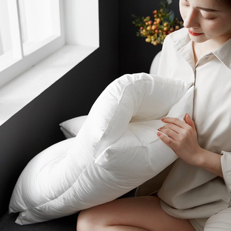 南極人枕頭枕芯單人護頸椎枕助睡眠家用睡覺止鼾專用整頭單個裝夏-細節圖4