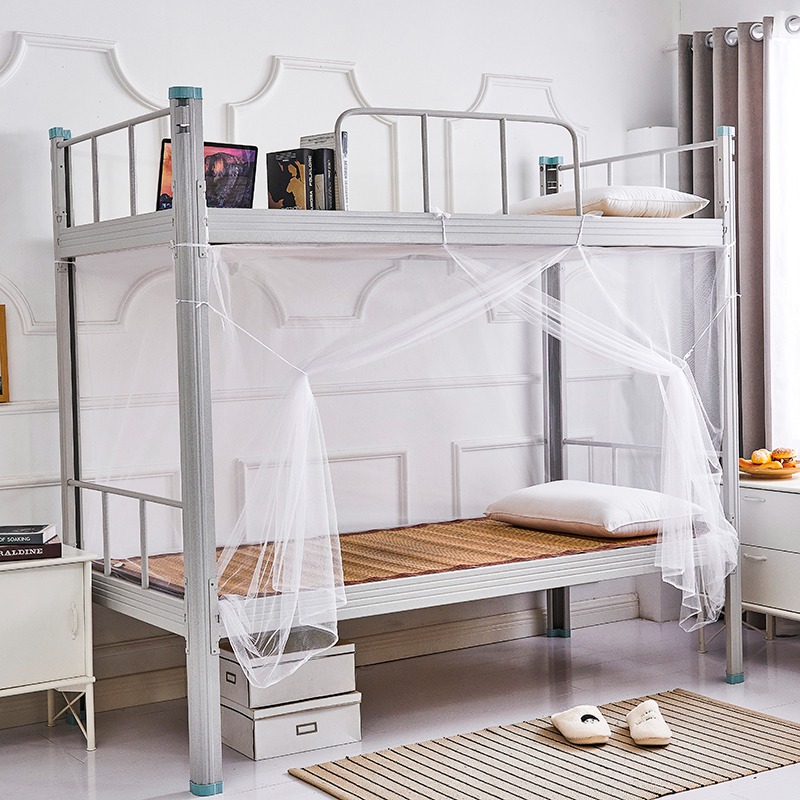 南極人加密蚊帳學生宿舍0.9m牀上鋪上下鋪通用1.2米單人男女寢室-細節圖8