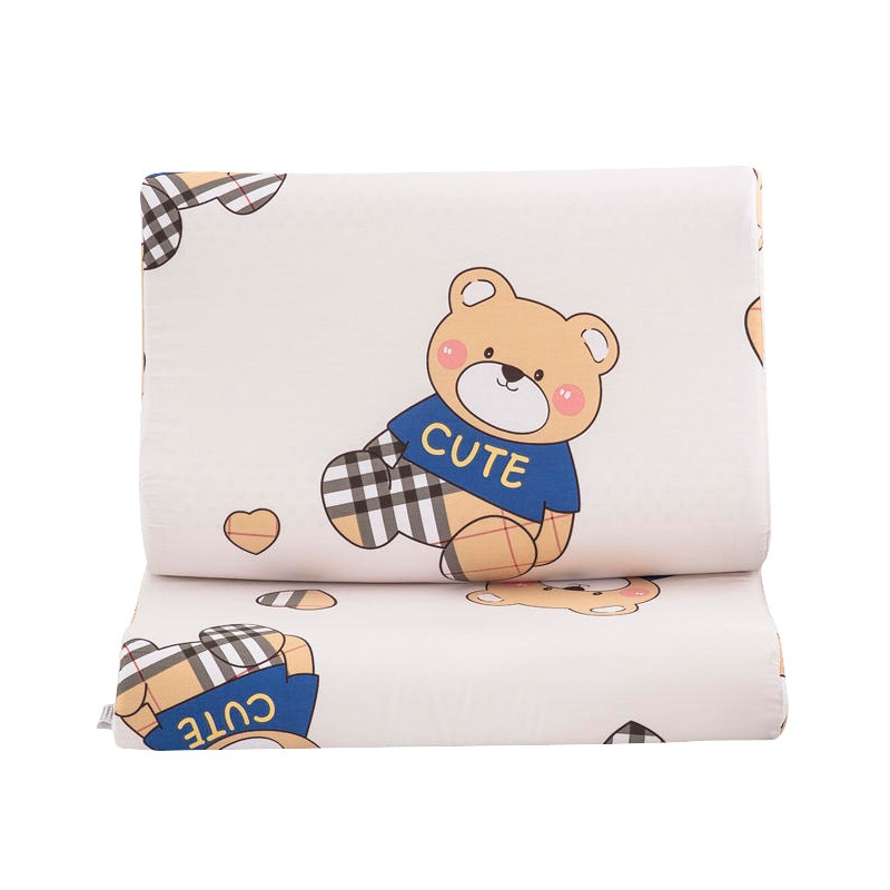 全棉乳膠枕套單人記憶枕頭套60x4050x30兒童學生枕巾單只一對拍兩-細節圖2