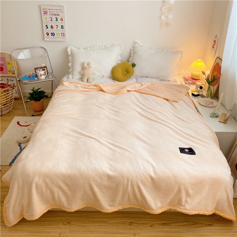 南極人毛毯冬季加厚珊瑚法蘭絨小毯子辦公室午睡毯兒童毯沙發蓋毯-細節圖4