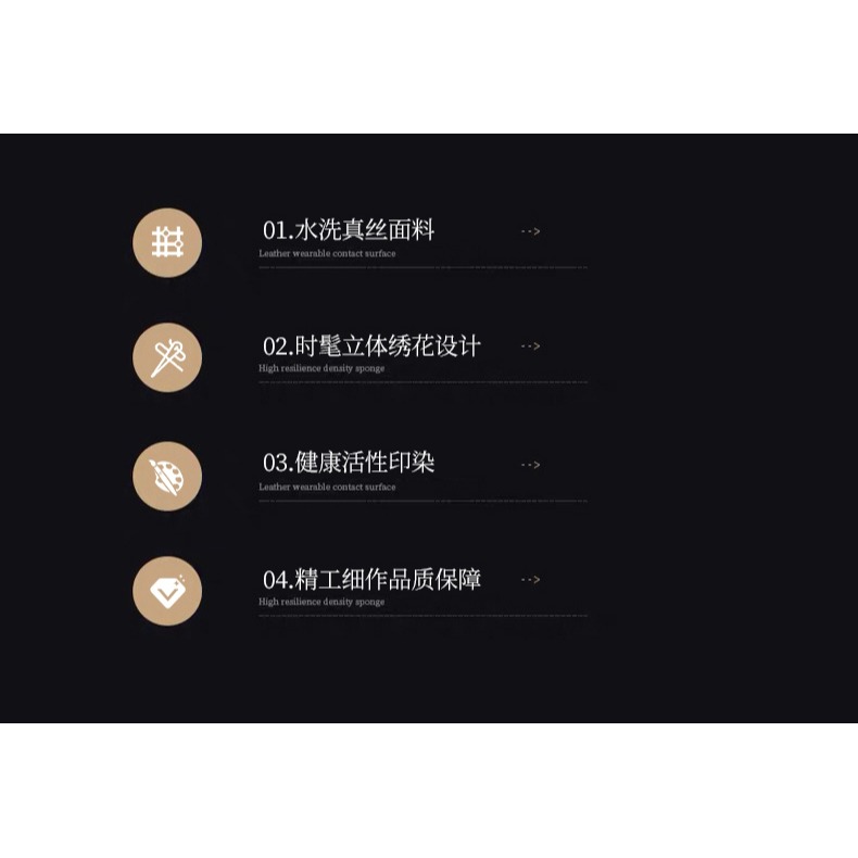 南極人水洗真絲四件套裸睡北歐輕奢牀上用品冬季被套牀單四季通用-細節圖9