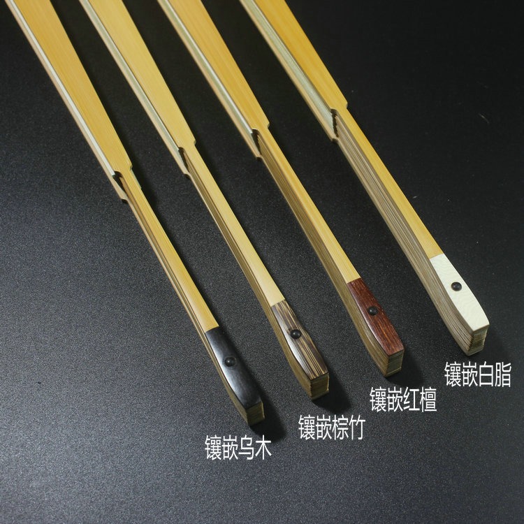 手工文玩摺扇水磨玉竹鑲嵌扇骨95寸18檔空白扇面收藏禮品坤扇推薦-細節圖3