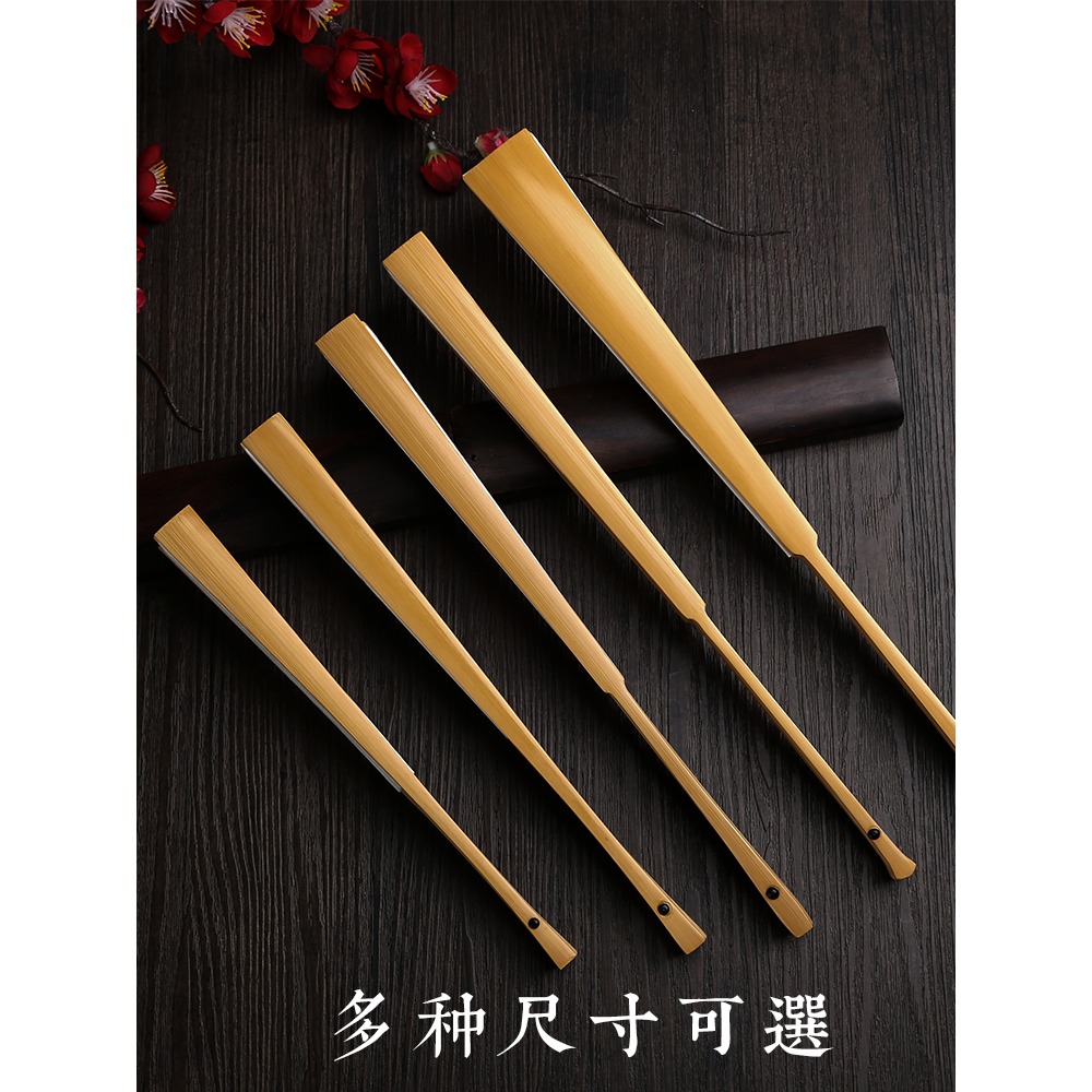 水磨玉竹摺扇空白蘇工宣紙扇面全竹玉骨中國風男女式入門文玩扇子-細節圖5