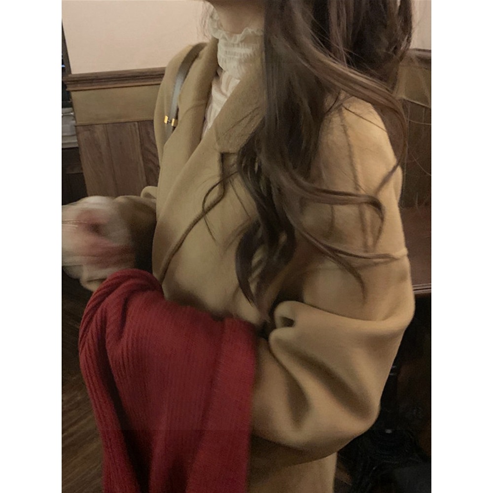 年春秋新款高領蕾絲打底衫女秋冬洋氣短款內搭堆堆領網紗上衣-細節圖3