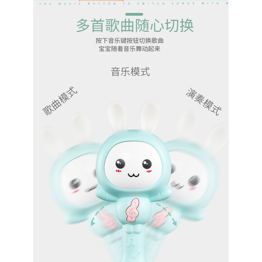 嬰兒玩具0-1歲手搖鈴音樂節奏棒男女小孩寶寶3-6-8-12個月5益智-細節圖10
