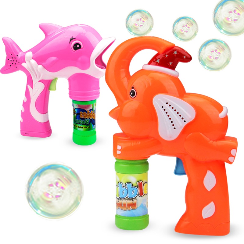 兒童全自動聲光泡泡槍七彩吹泡泡水玩具泡泡機抖音同款神器少女心-細節圖5