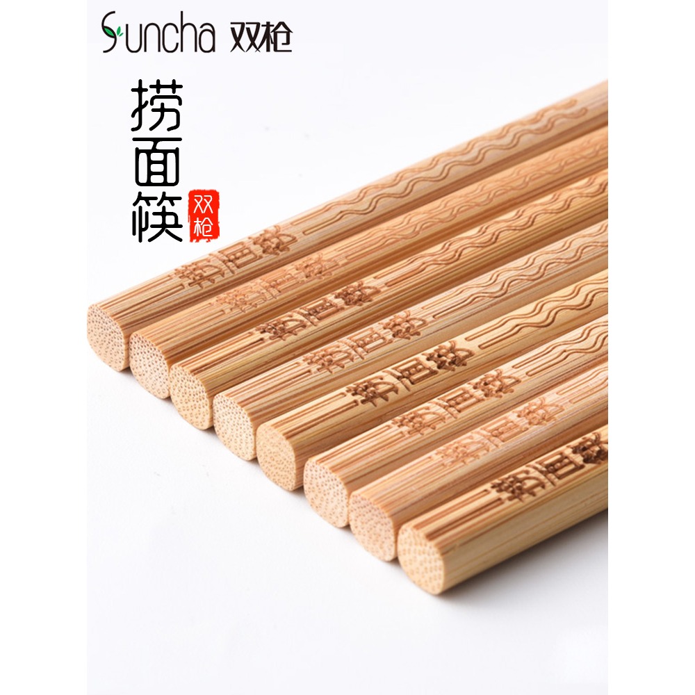 雙槍長筷子油炸耐高溫炸油條的火鍋撈面筷木家用加長防燙加粗炸魚-細節圖5