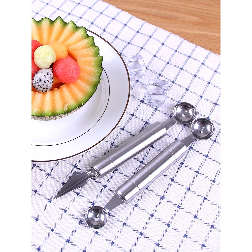 水果勺挖球器挖水果球勺子造型圓勺子多功能圓球挖勺神器切西瓜球-細節圖4